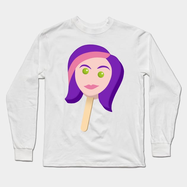 Mal Popsicle Long Sleeve T-Shirt by ToyboyFan